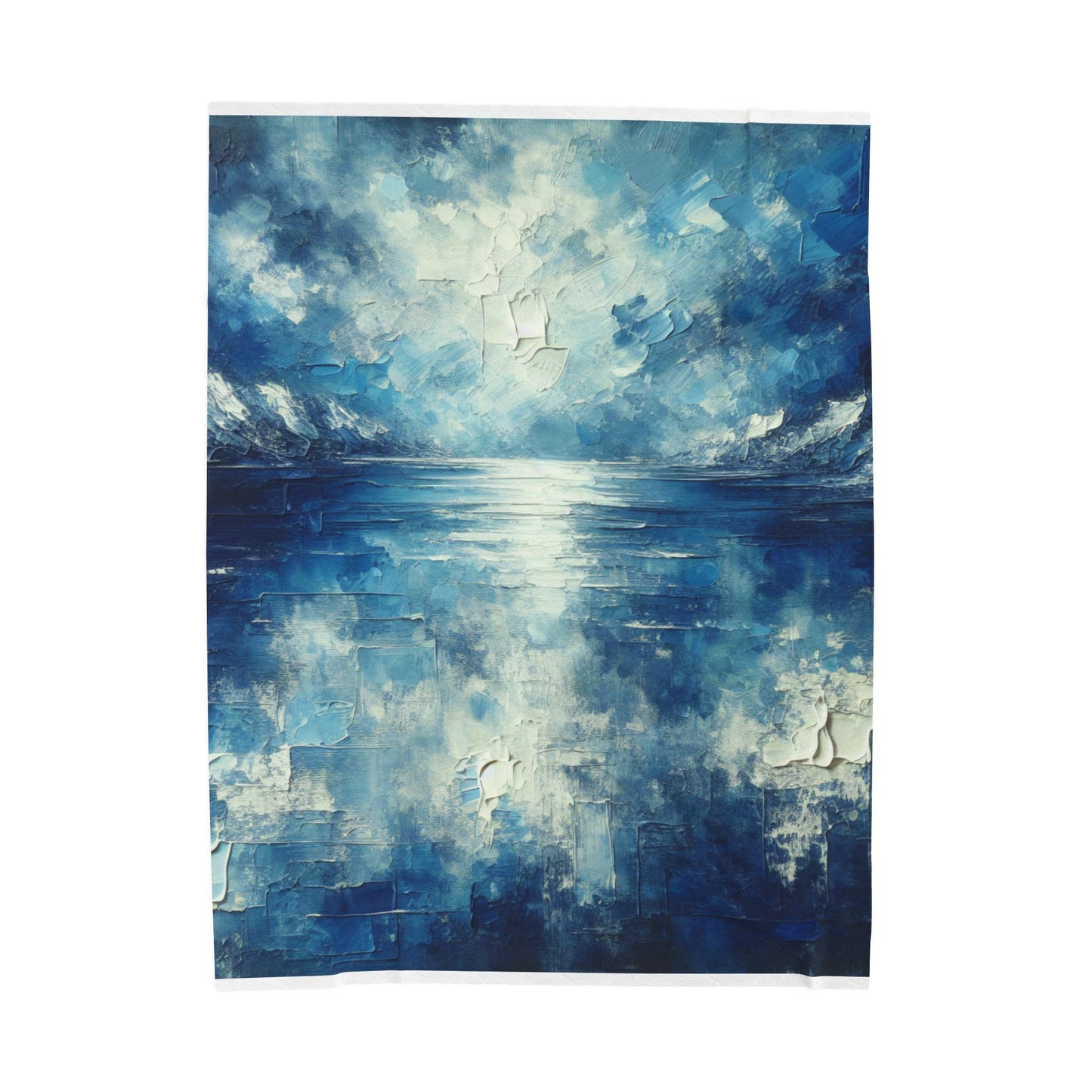 Whispers of the Horizon - Plush Blanket