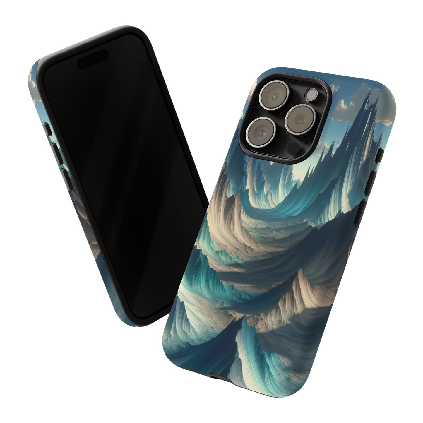 Whispering Peaks of Imagination - Phone Case