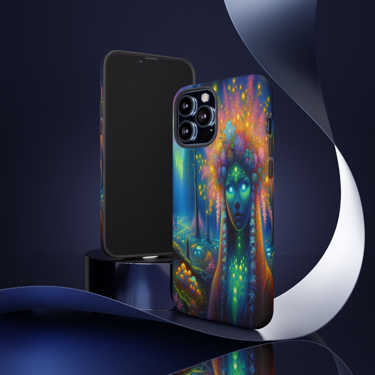 Forest of Mystical Lights - Phone Case