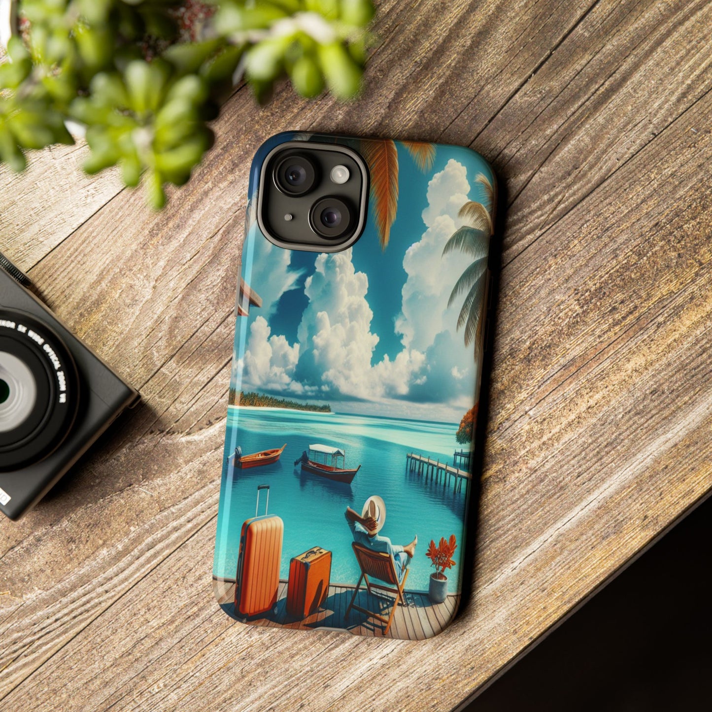 Island Escape Oasis - Phone Case