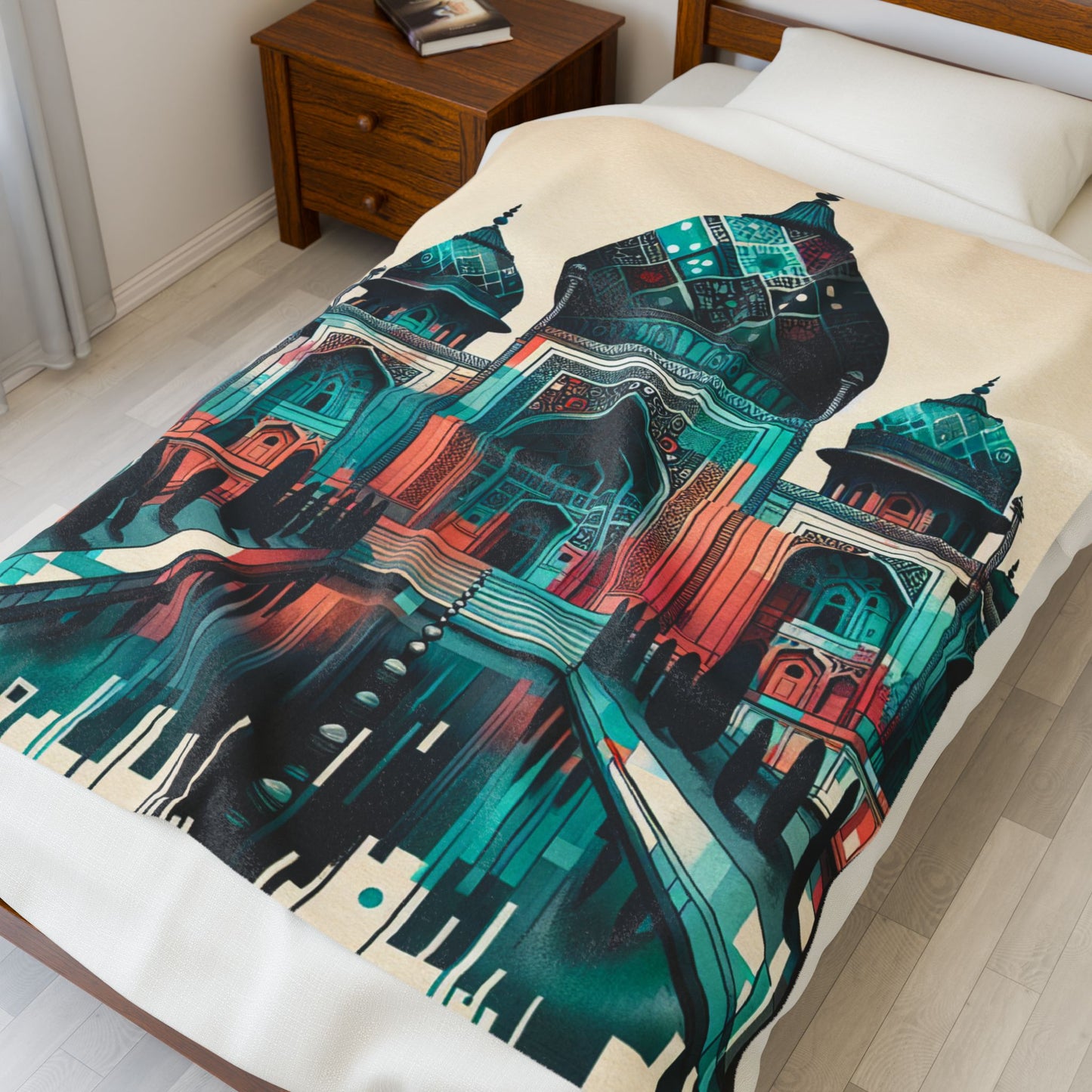 Timeless Architecture Vision - Plush Blanket