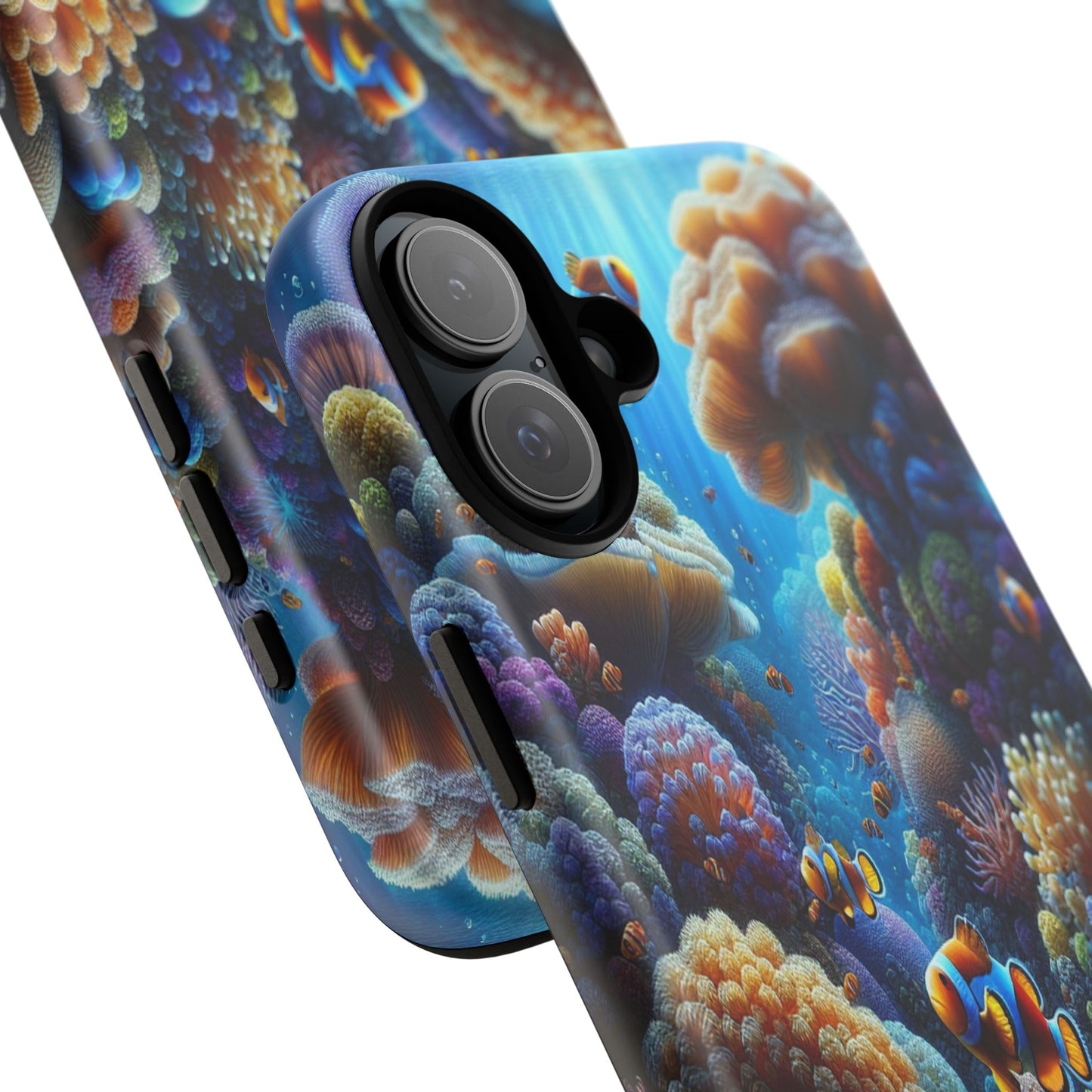 Custom ProtectiveUnderwater Paradise Alive with ColorIphone Case Compatible With Iphone 16 15 14 - Phone Cover
