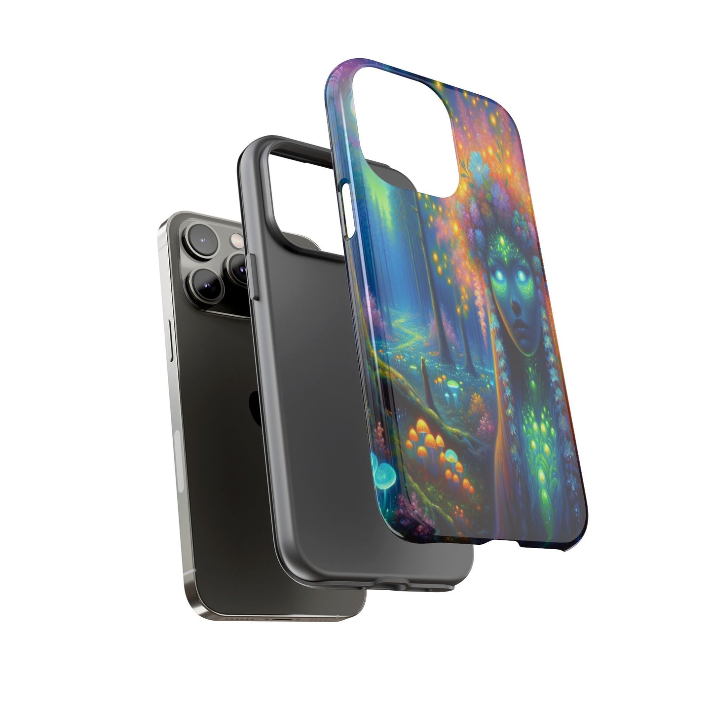 Forest of Mystical Lights - Phone Case