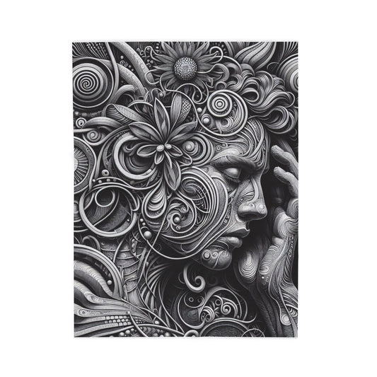 Intricate Mindfulness- Plush Blanket