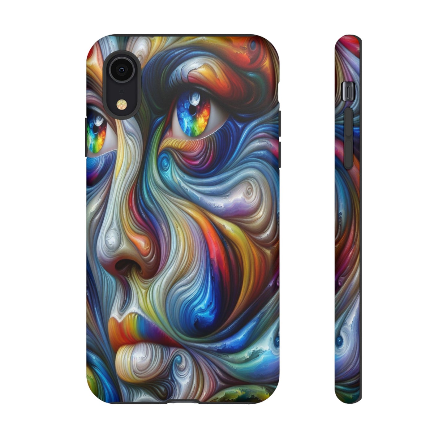 Custom ProtectiveKaleidoscopic VisionIphone Case Compatible With Iphone 16 15 14 - Phone Cover