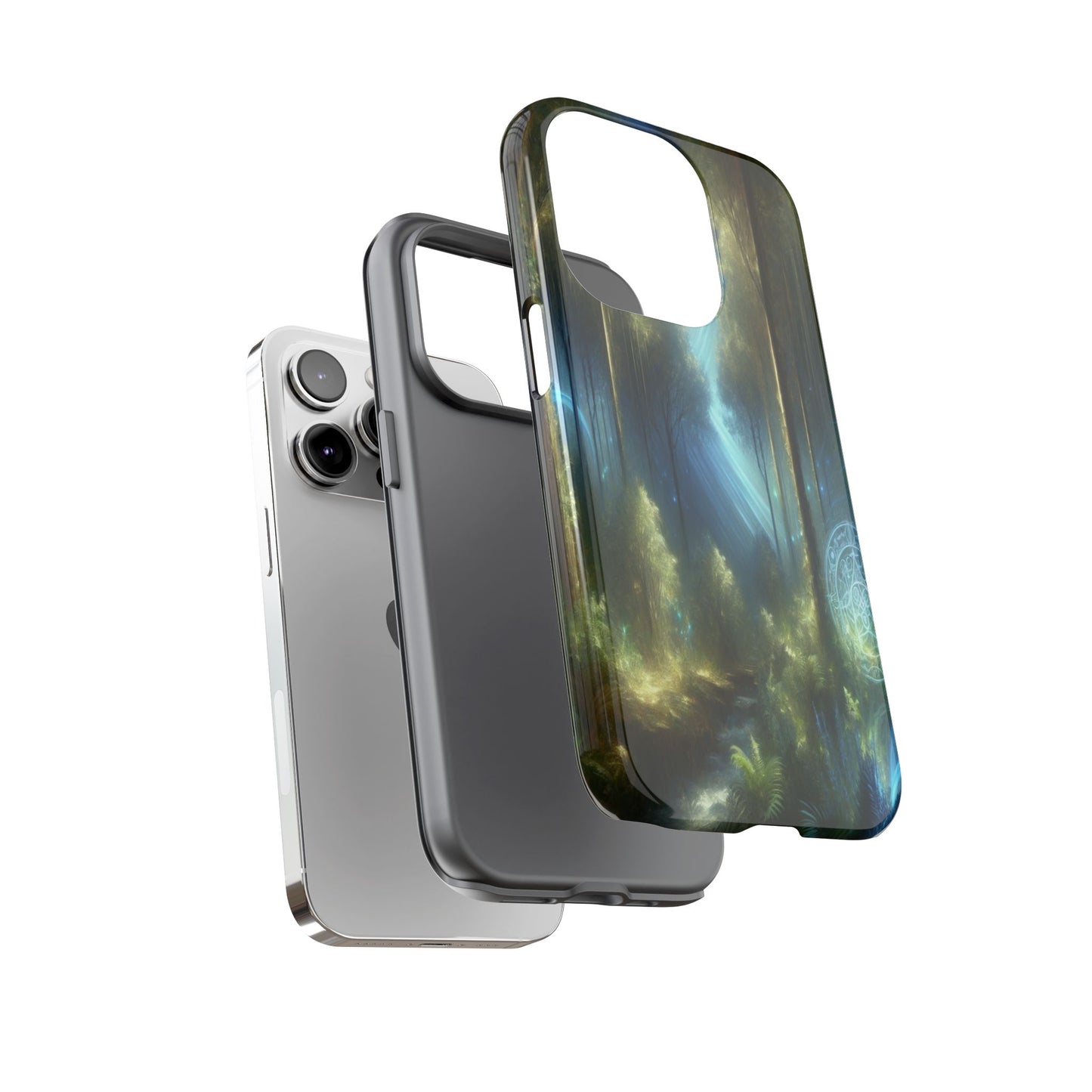 Mystical Forest Light - Phone Case