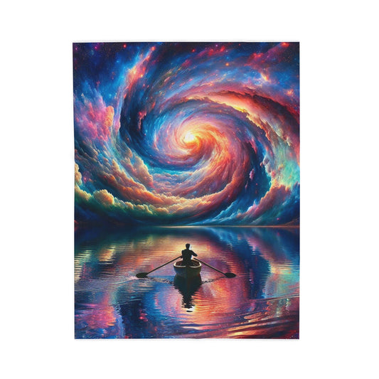 Voyage into Infinity - Plush Blanket
