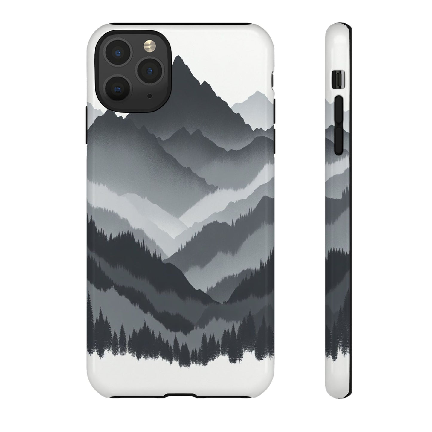 Layers of Misty Peaks - Phone Case