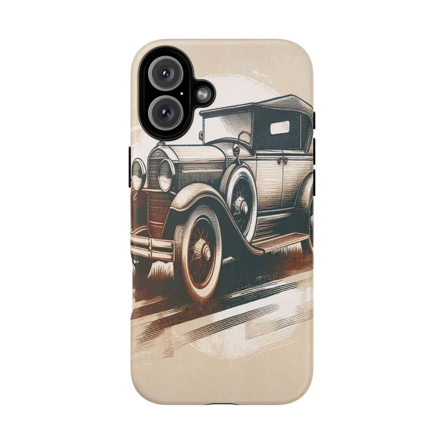 Vintage Wheels in Motion - Phone Case