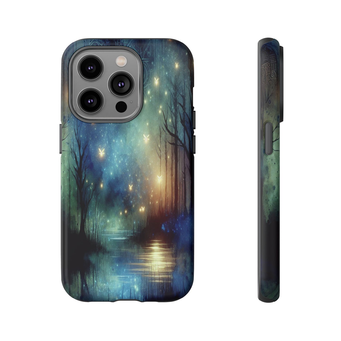 Starlit Fantasy Forest - Phone Case