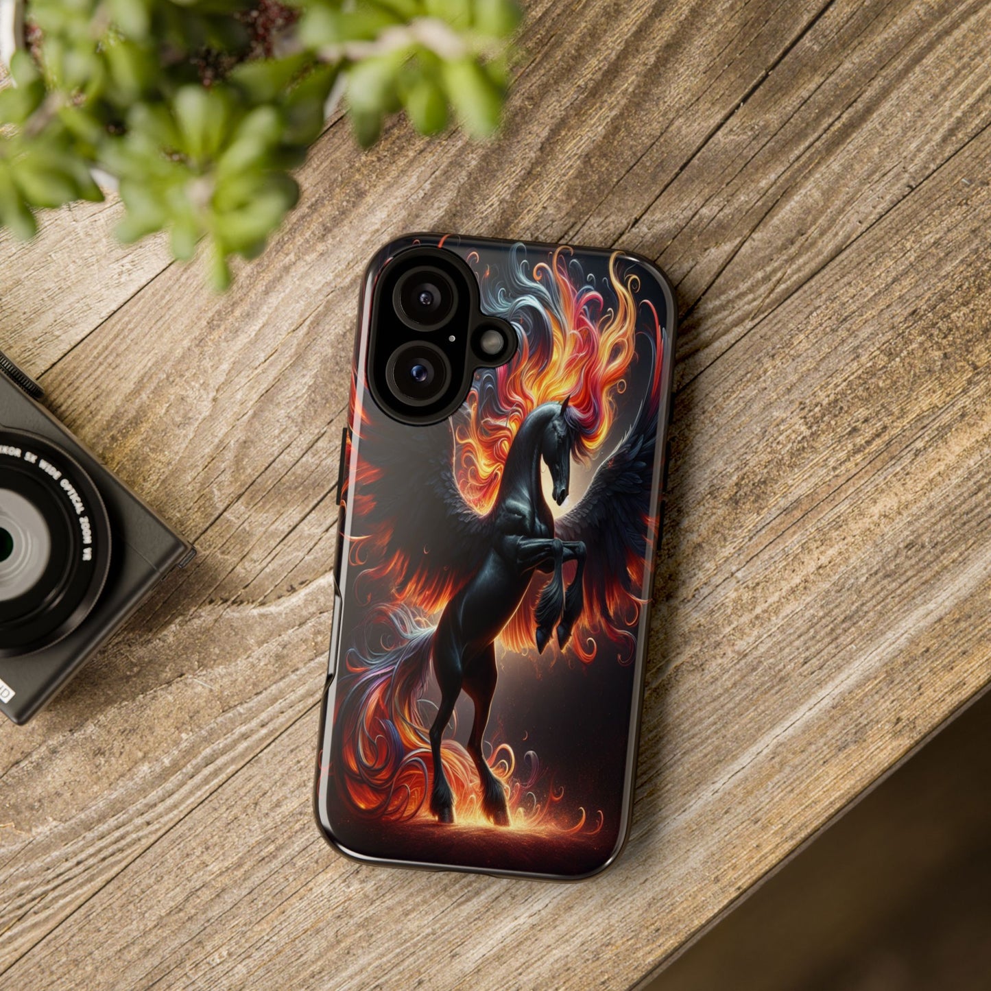 Custom ProtectiveWings of Fire and GraceIphone Case Compatible With Iphone 16 15 14 - Phone Cover