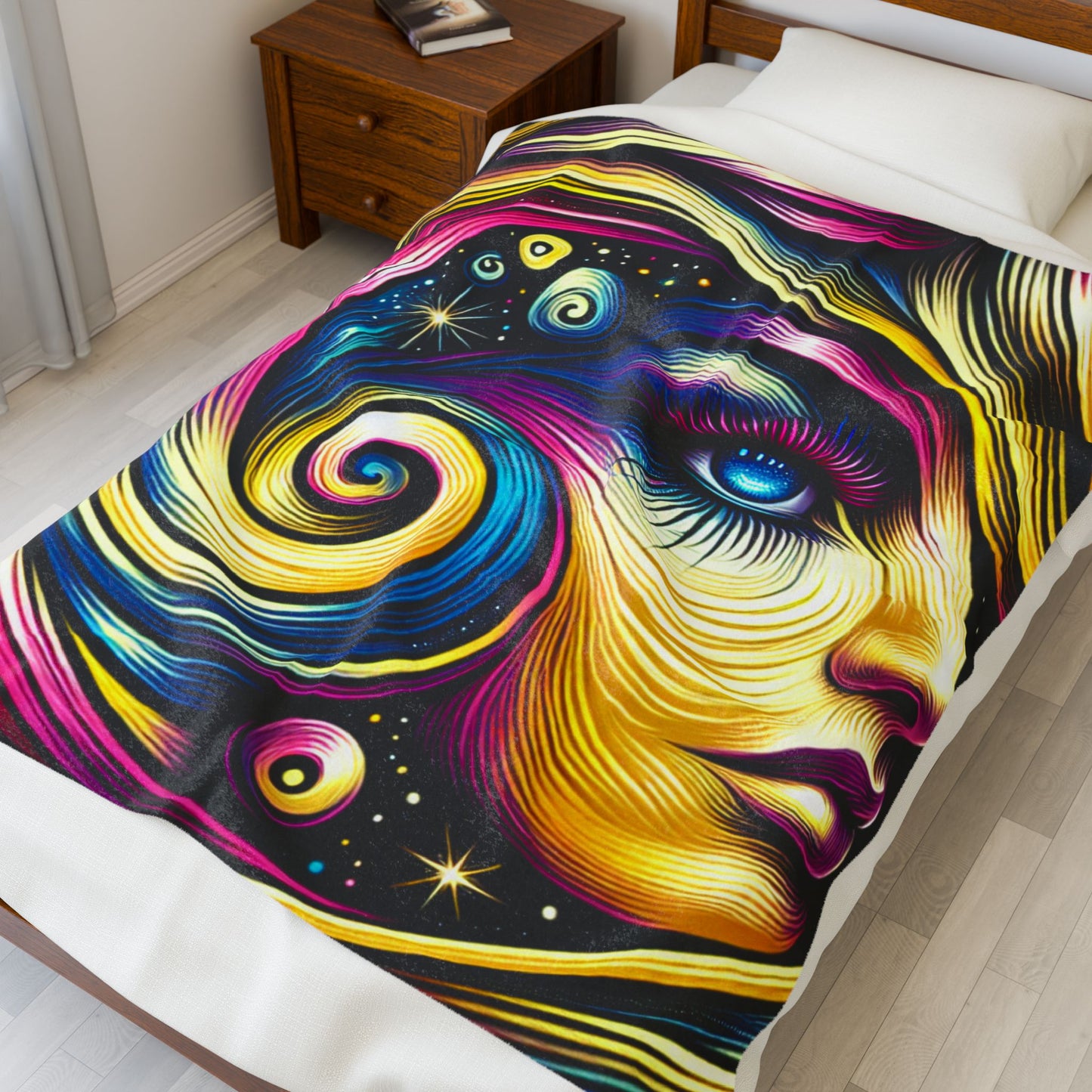 Illuminated Visions - Plush Blanket