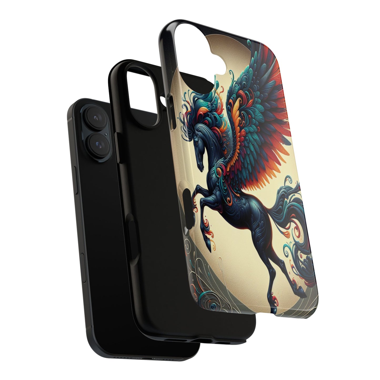 Winged Fantasy in Motion - Phone Case