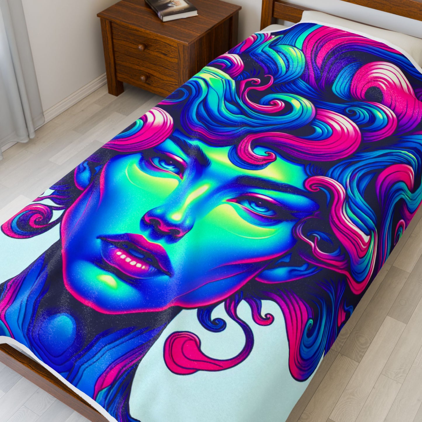 Enigmatic Expression - Plush Blanket