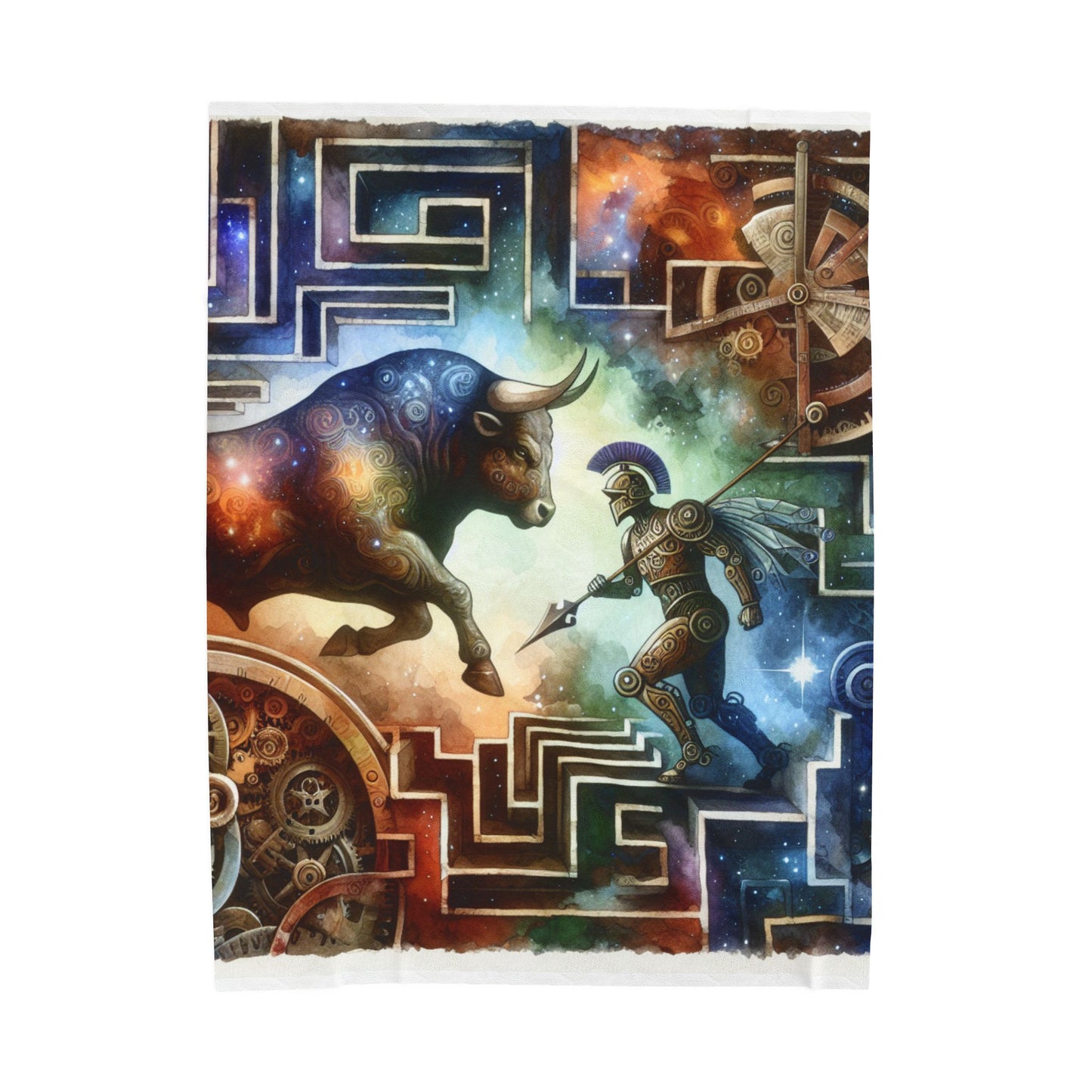 Labyrinth Encounter - Plush Blanket