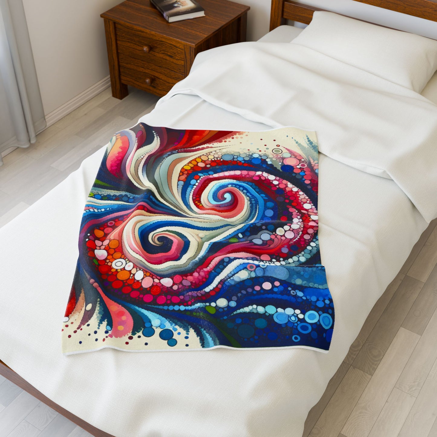 Swirl of Imagination - Plush Blanket