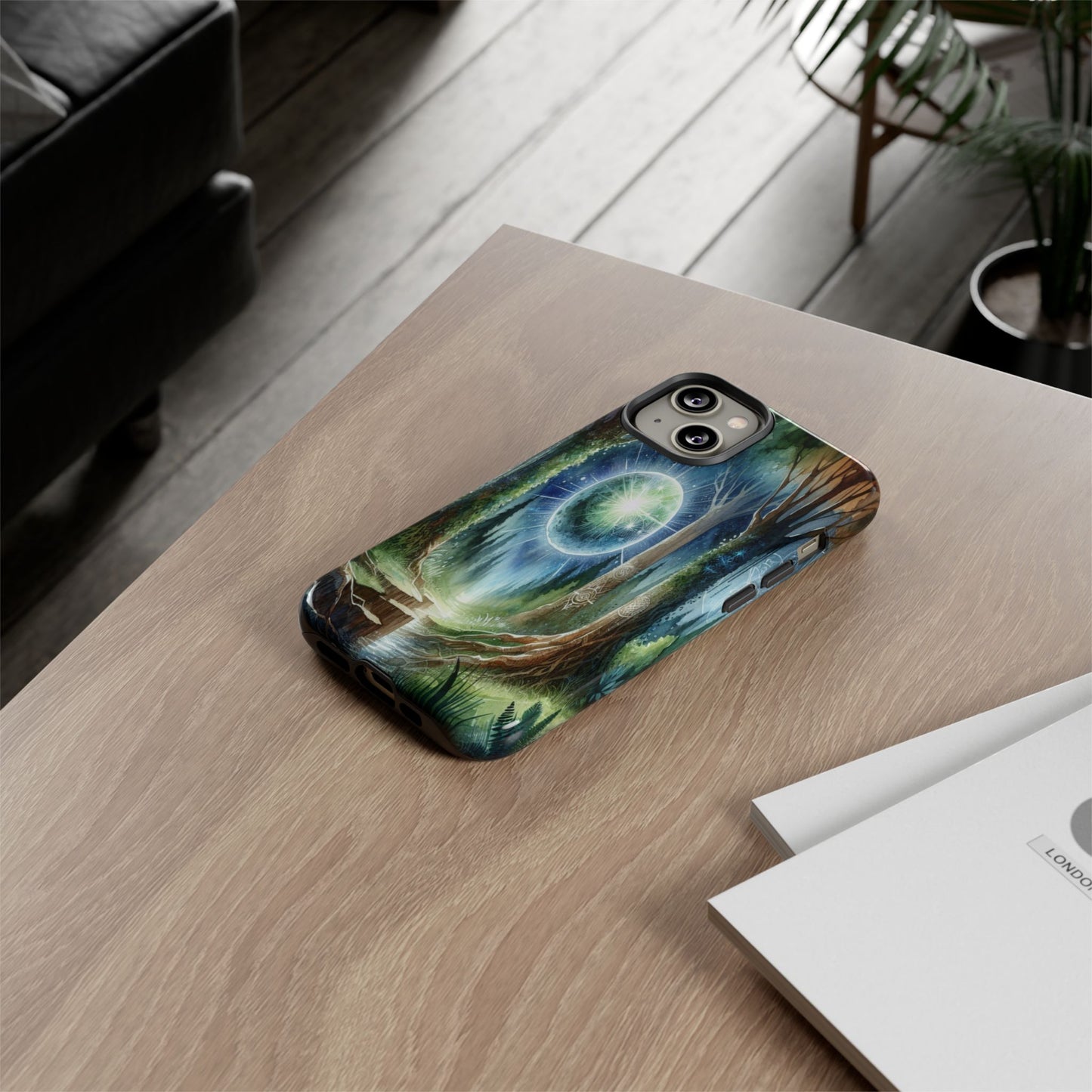 Celestial Forest Vista - Phone Case