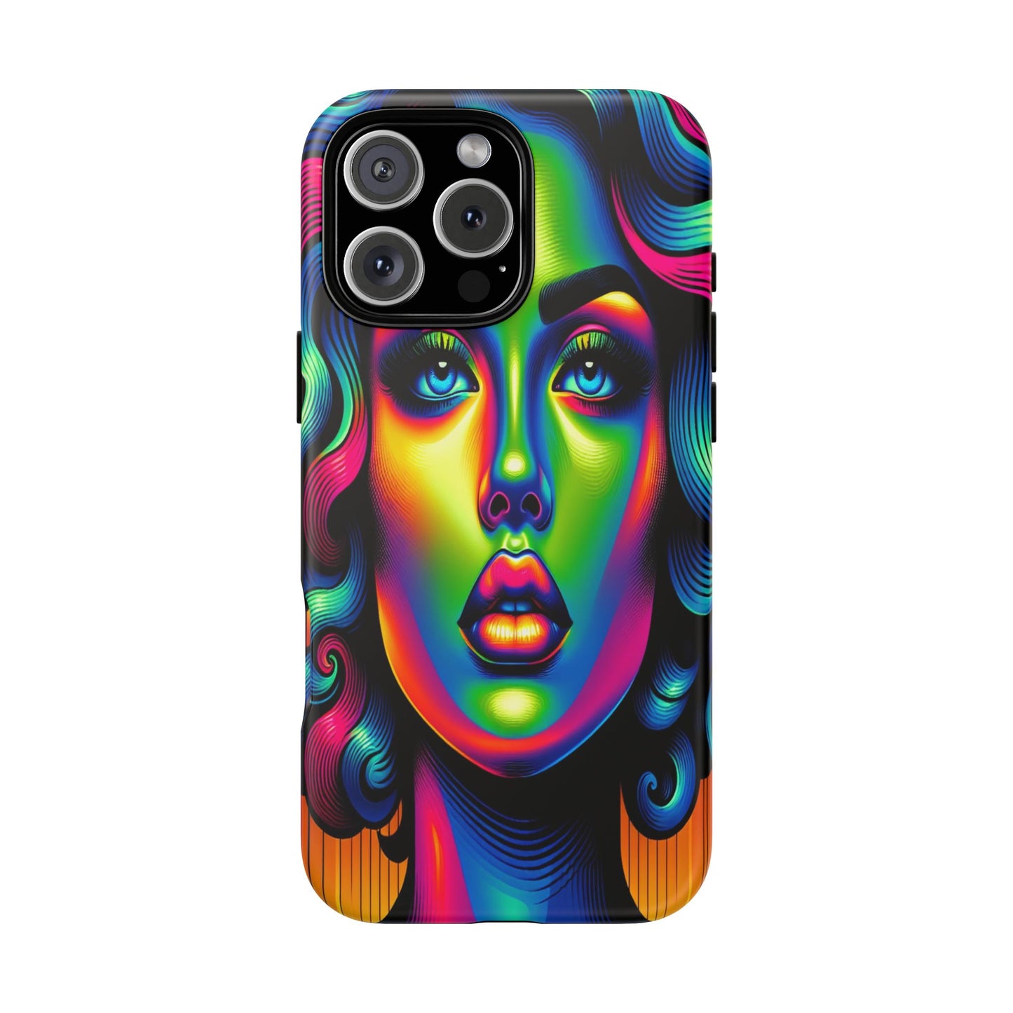 Custom Protective Spectrum Radiance Iphone Case Compatible With Iphone 16 15 14 - Phone Cover