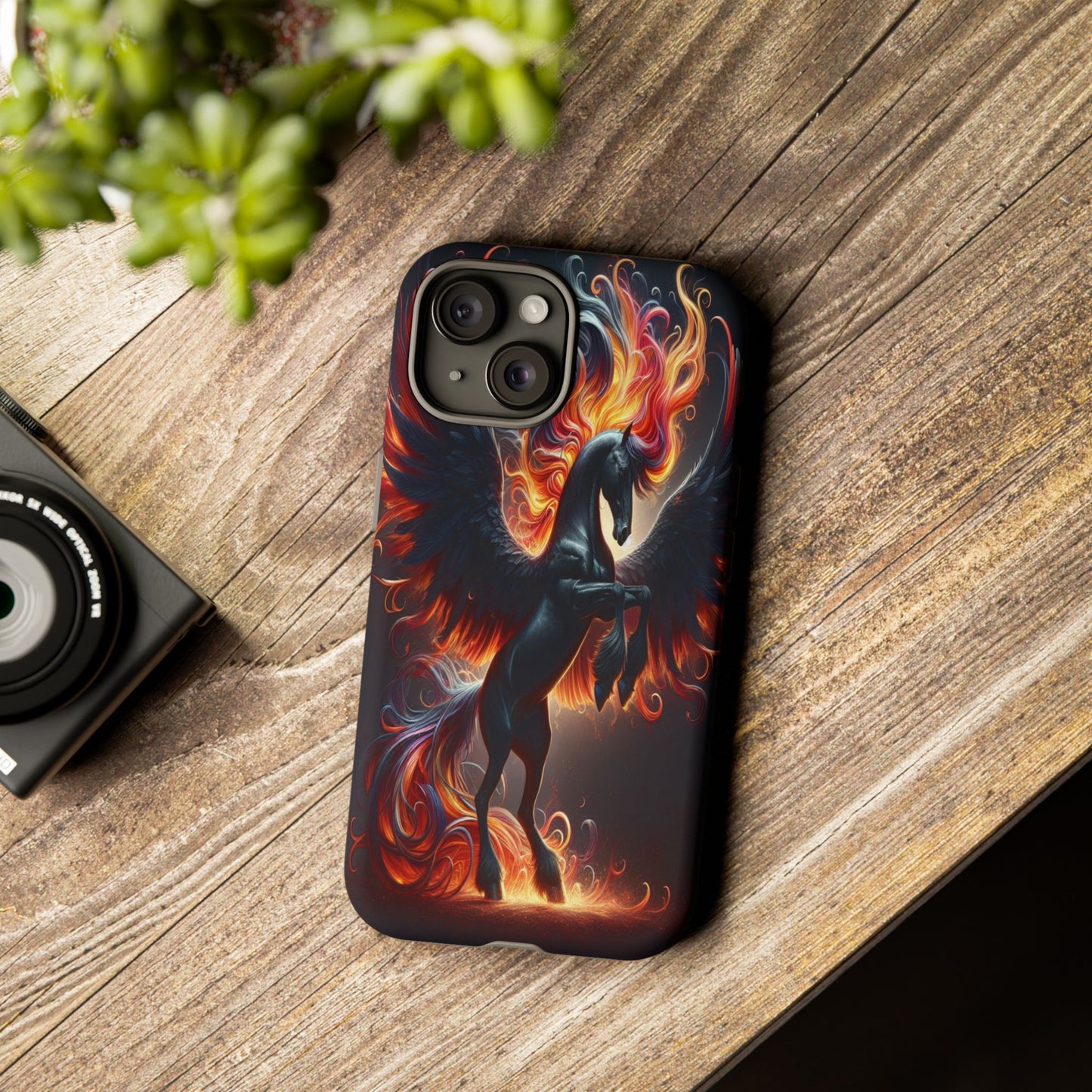 Custom ProtectiveWings of Fire and GraceIphone Case Compatible With Iphone 16 15 14 - Phone Cover
