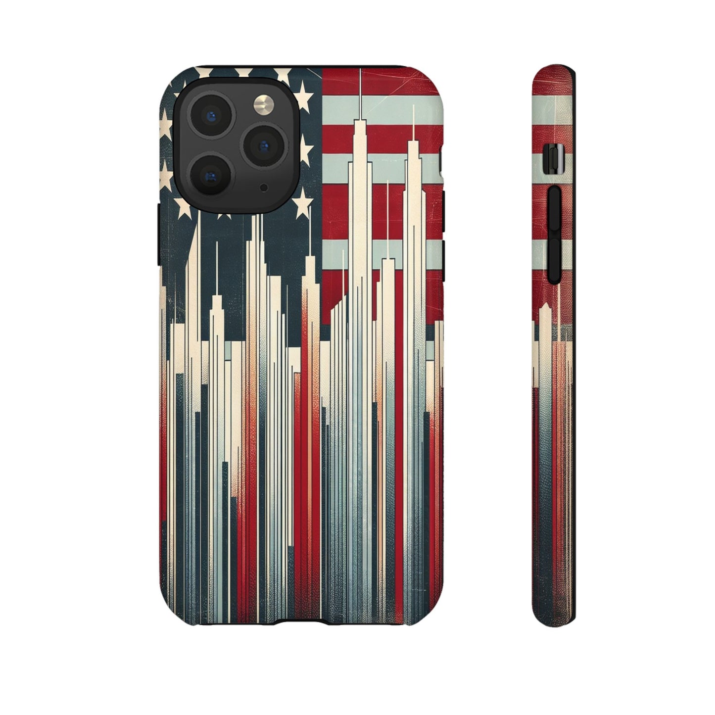 Skyline and Stars Unite - Phone Case