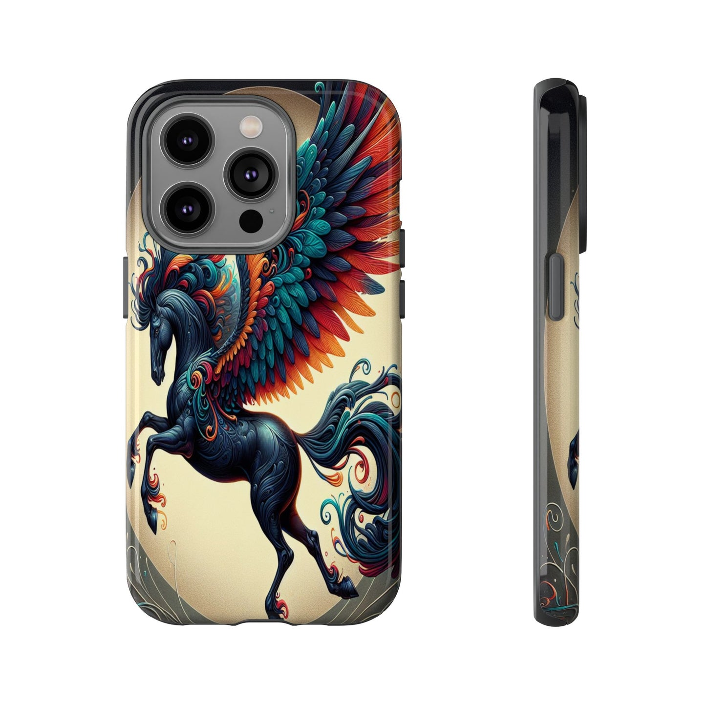 Winged Fantasy in Motion - Phone Case