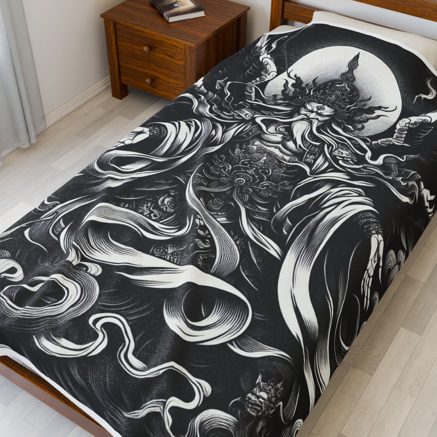 Guardian of the Divine Realm - Plush Blanket