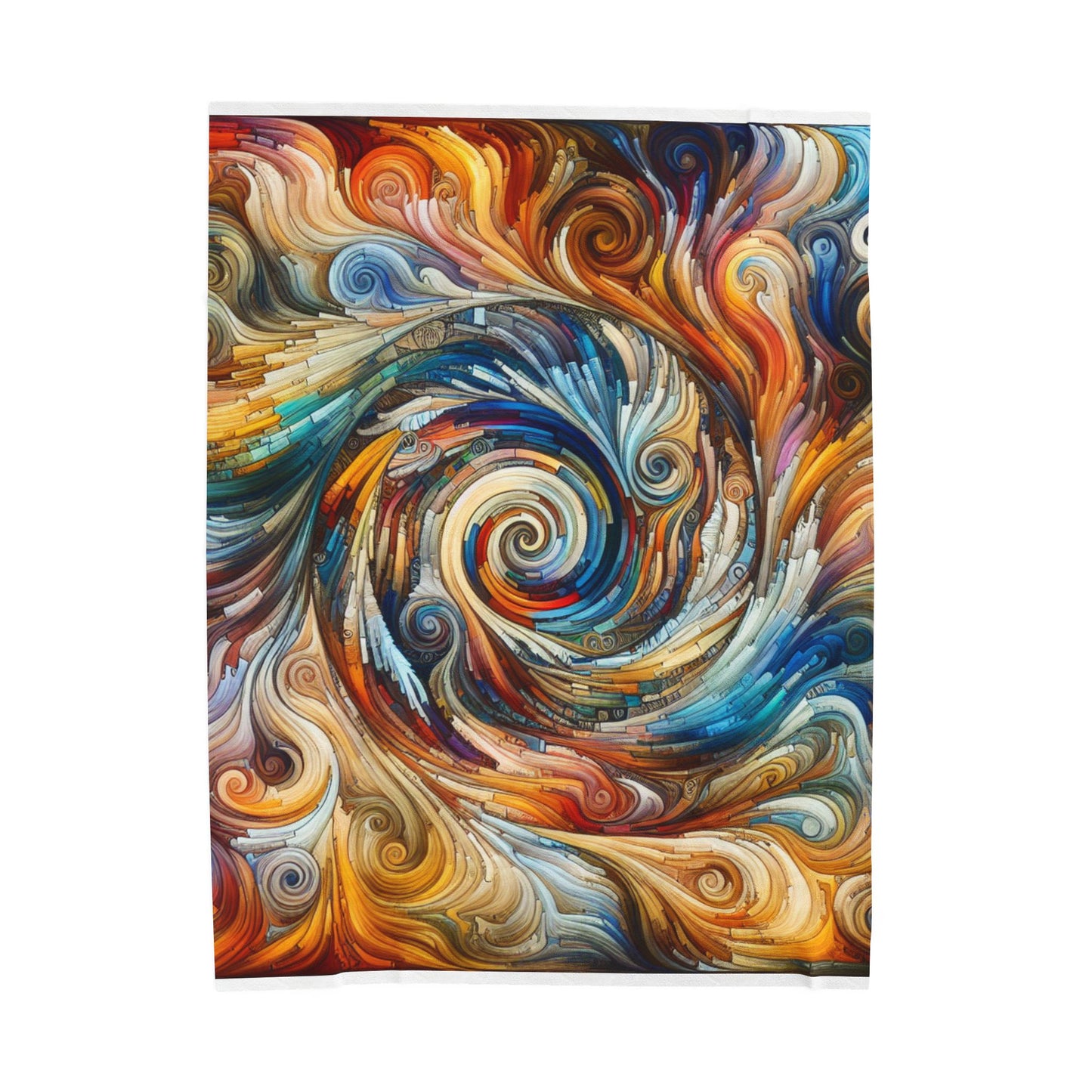 Swirling Energies - Plush Blanket