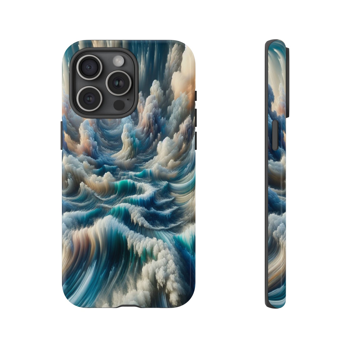 Waves of Clouded Light - Phone Case