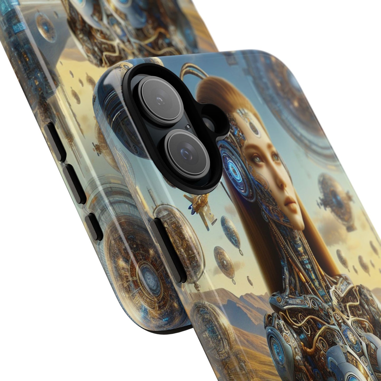 Futuristic Realm of Technology - Phone Case