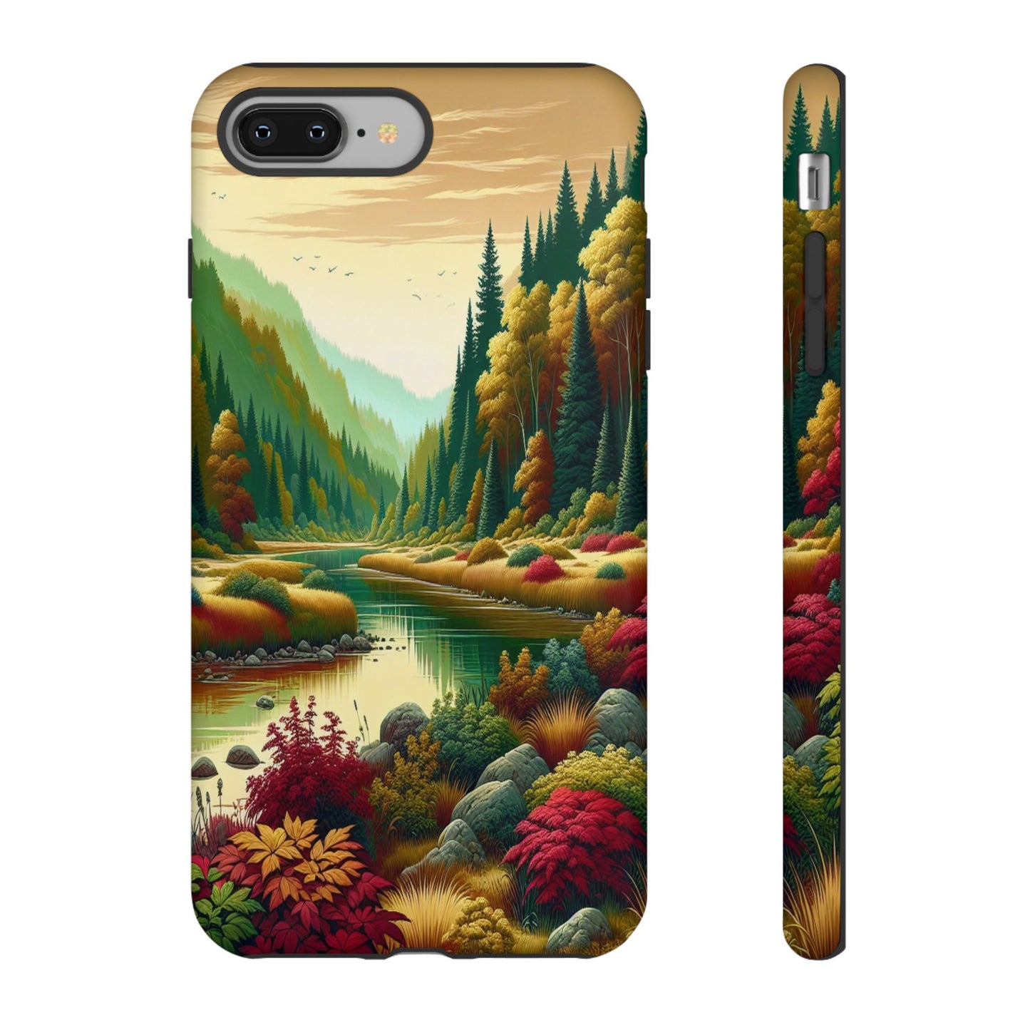 Custom ProtectiveWhispers of NatureIphone Case Compatible With Iphone 16 15 14 - Phone Cover