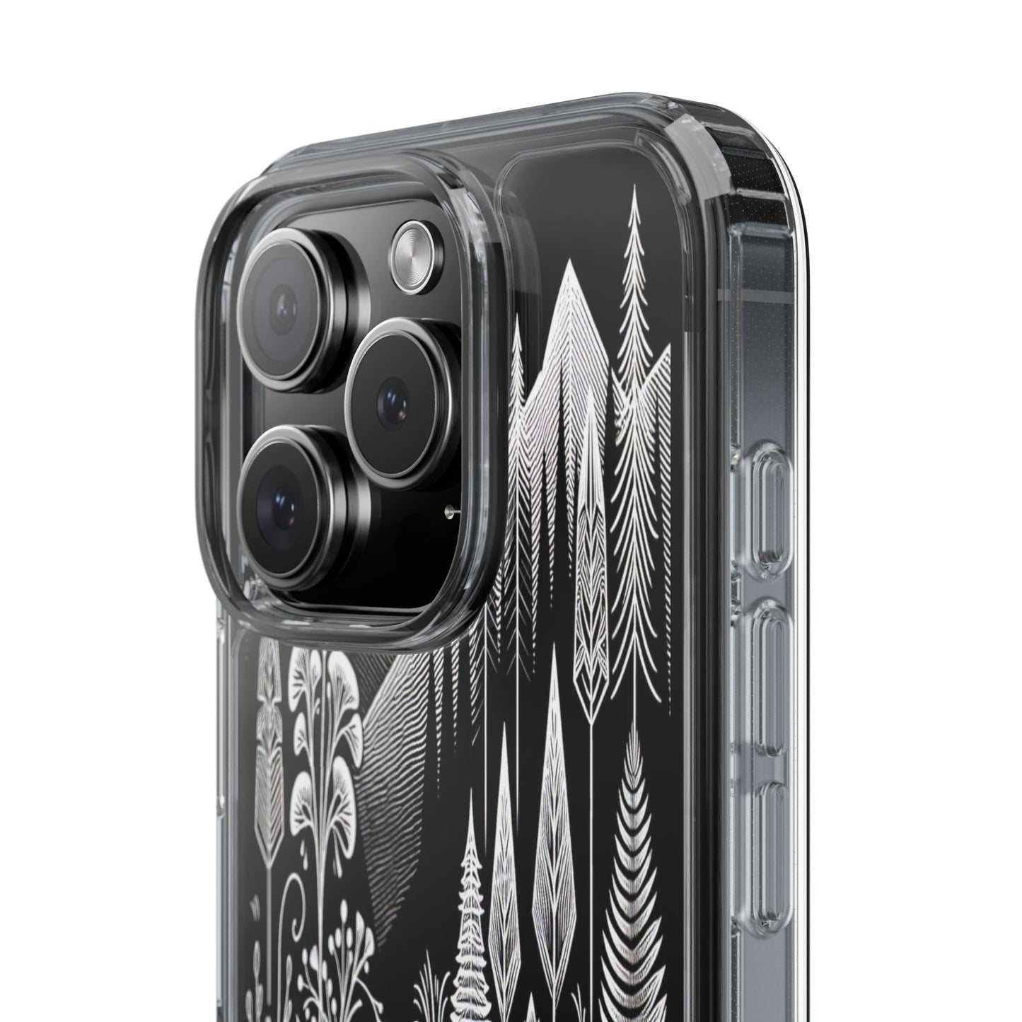 Transparent Alpine Wilderness Pathways Iphone Case Compatible With Iphone 16 15 14 - Clear Phone Cover