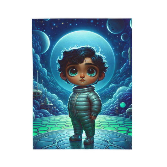 Interstellar Child Odyssey- Plush Blanket