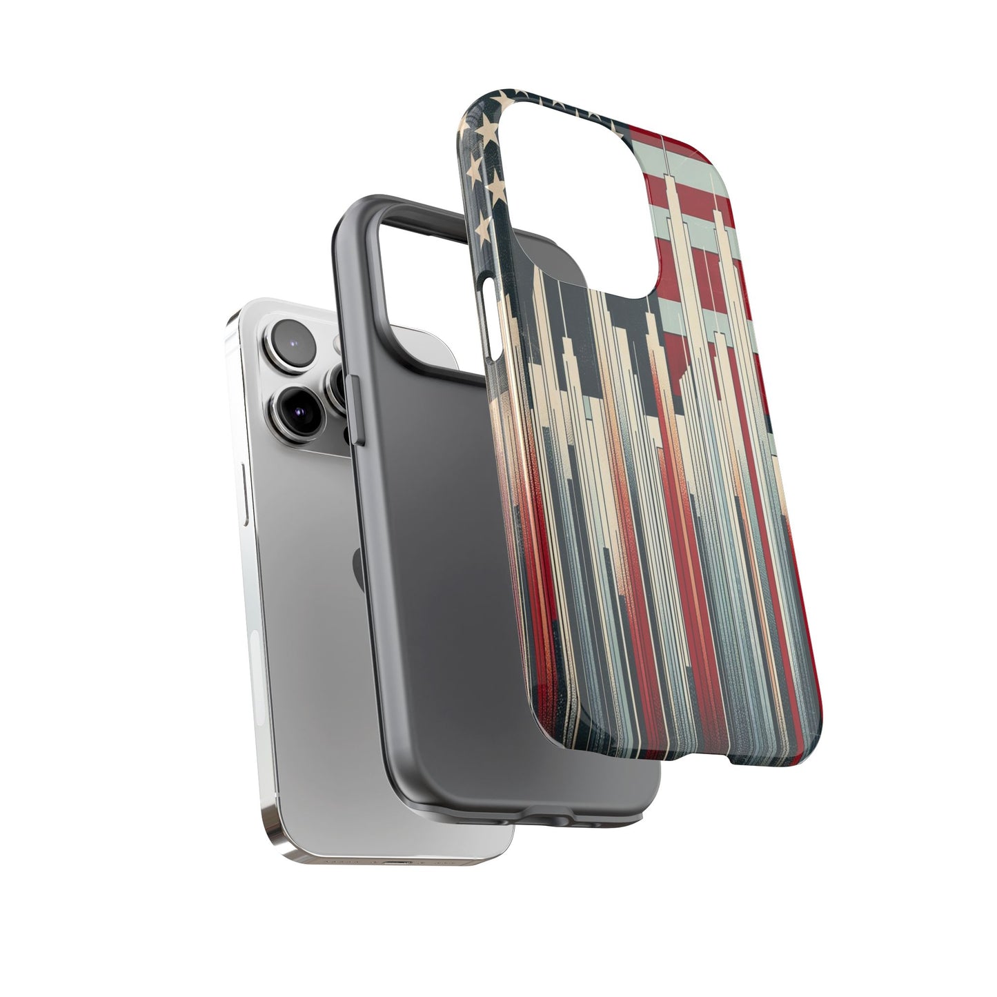 Skyline and Stars Unite - Phone Case