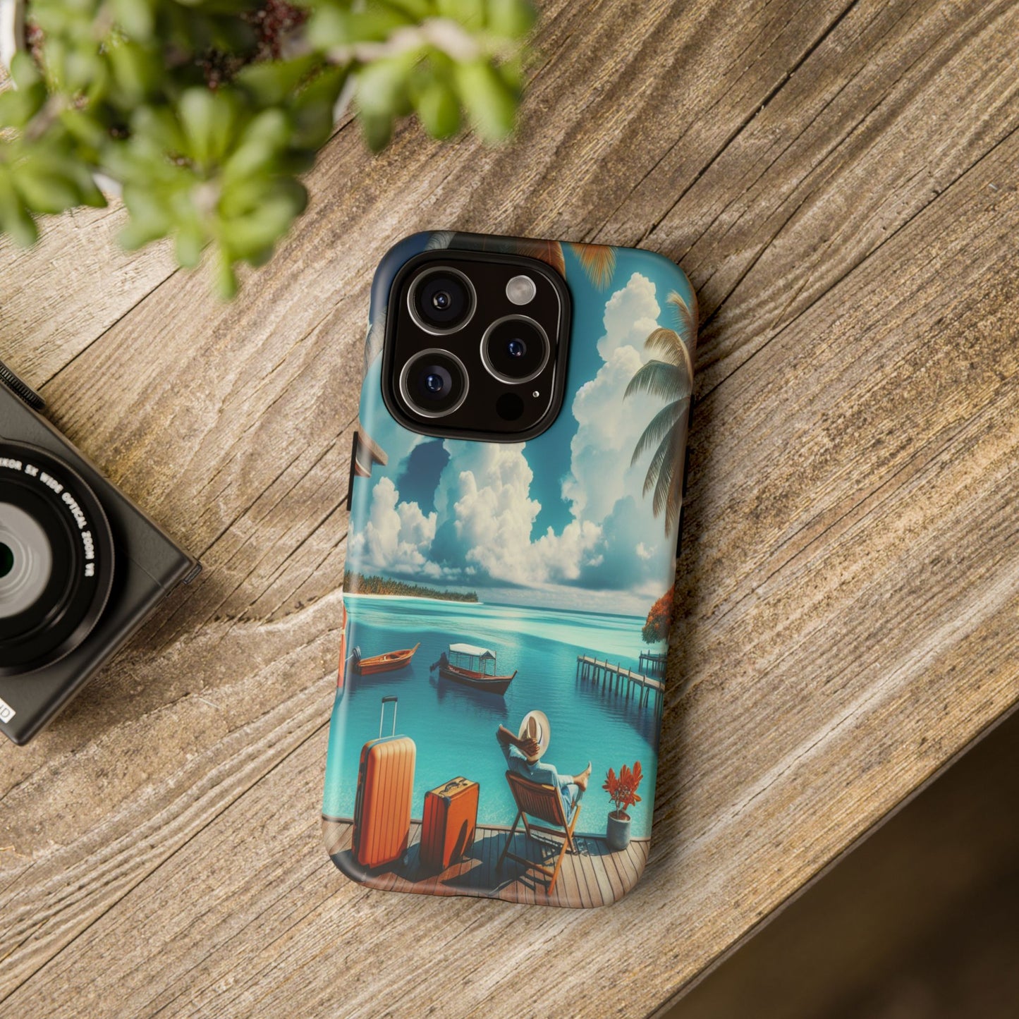 Island Escape Oasis - Phone Case
