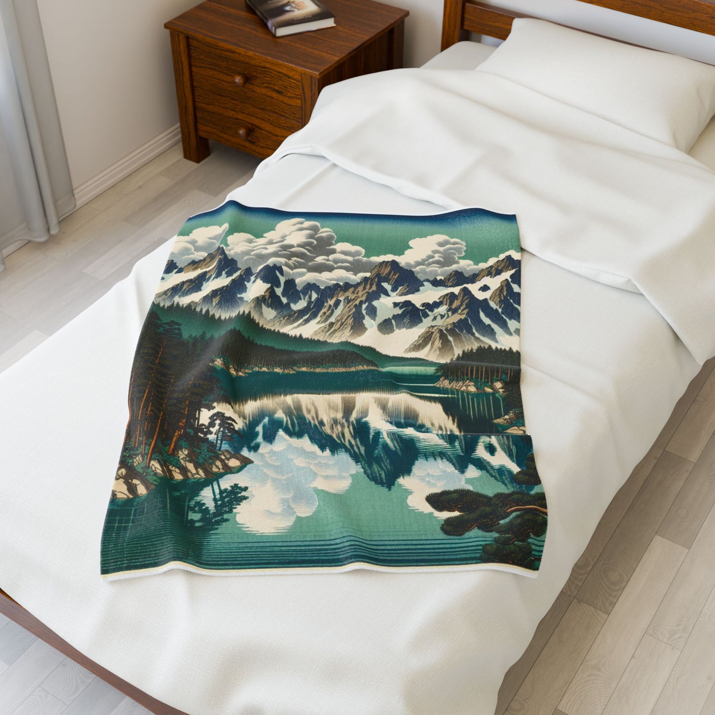 Reflections of Tranquility - Plush Blanket