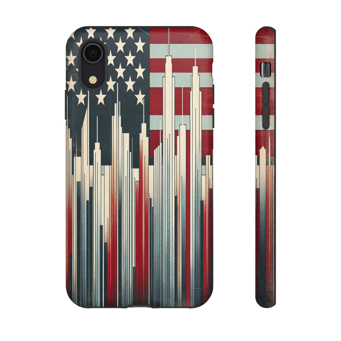 Skyline and Stars Unite - Phone Case