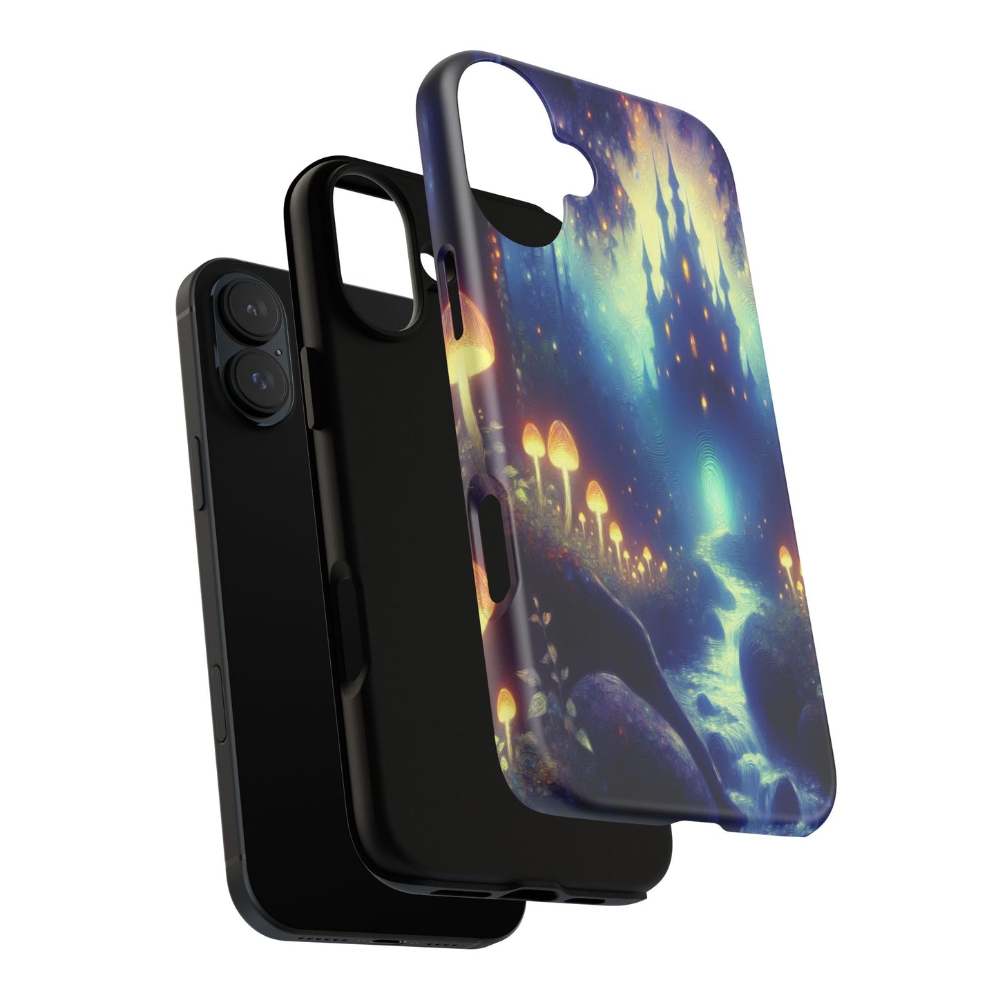 The Luminous Forest Path - Phone Case