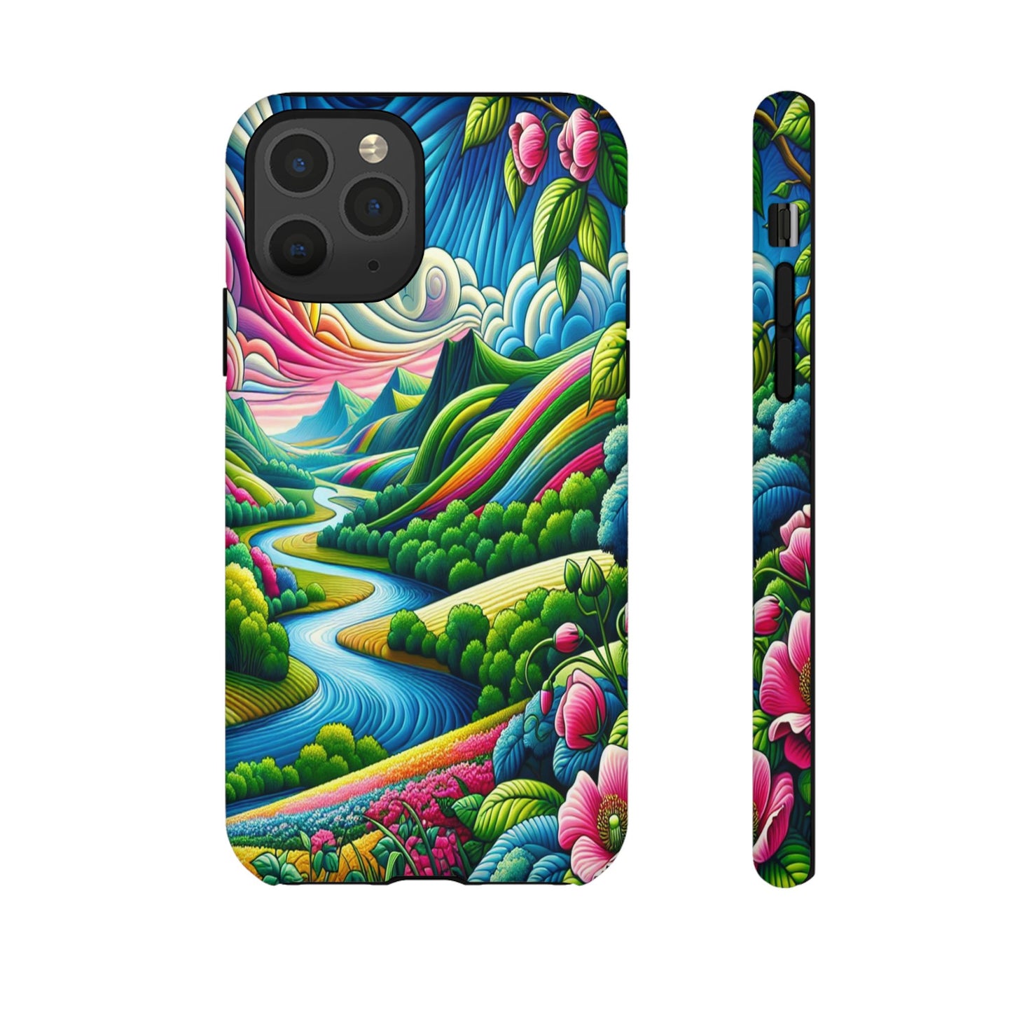 Colorful Landscape Fantasy - Phone Case
