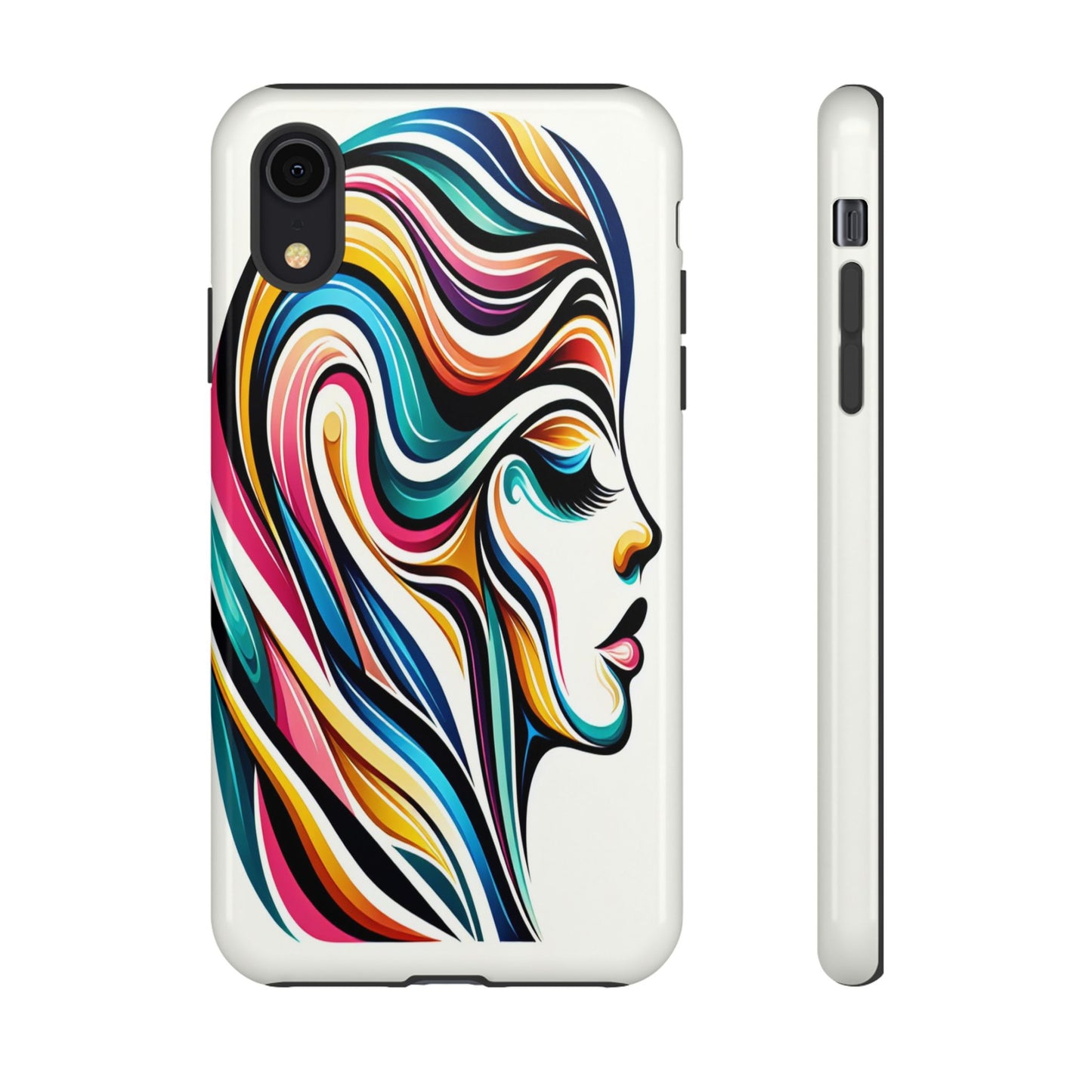 Custom ProtectiveRadiant WhirlsIphone Case Compatible With Iphone 16 15 14 - Phone Cover