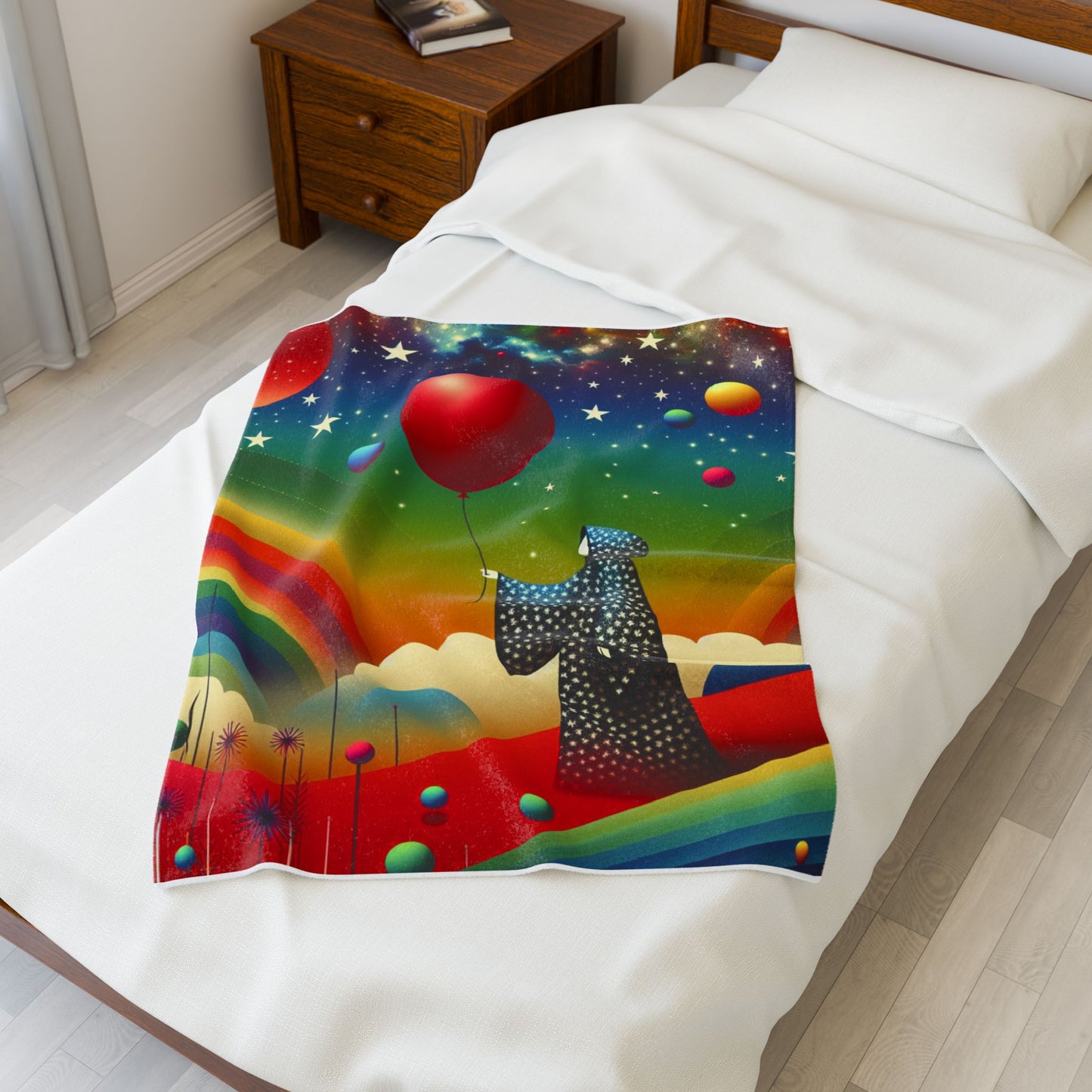 Balloon Odyssey - Plush Blanket