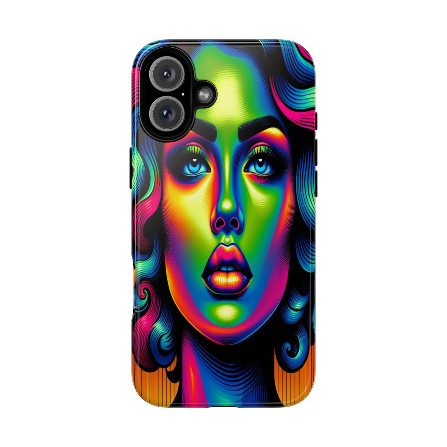 Custom Protective Spectrum Radiance Iphone Case Compatible With Iphone 16 15 14 - Phone Cover
