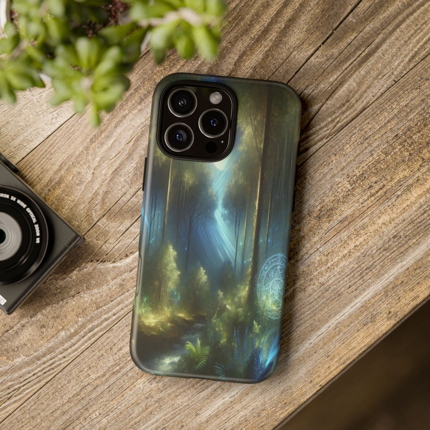 Mystical Forest Light - Phone Case