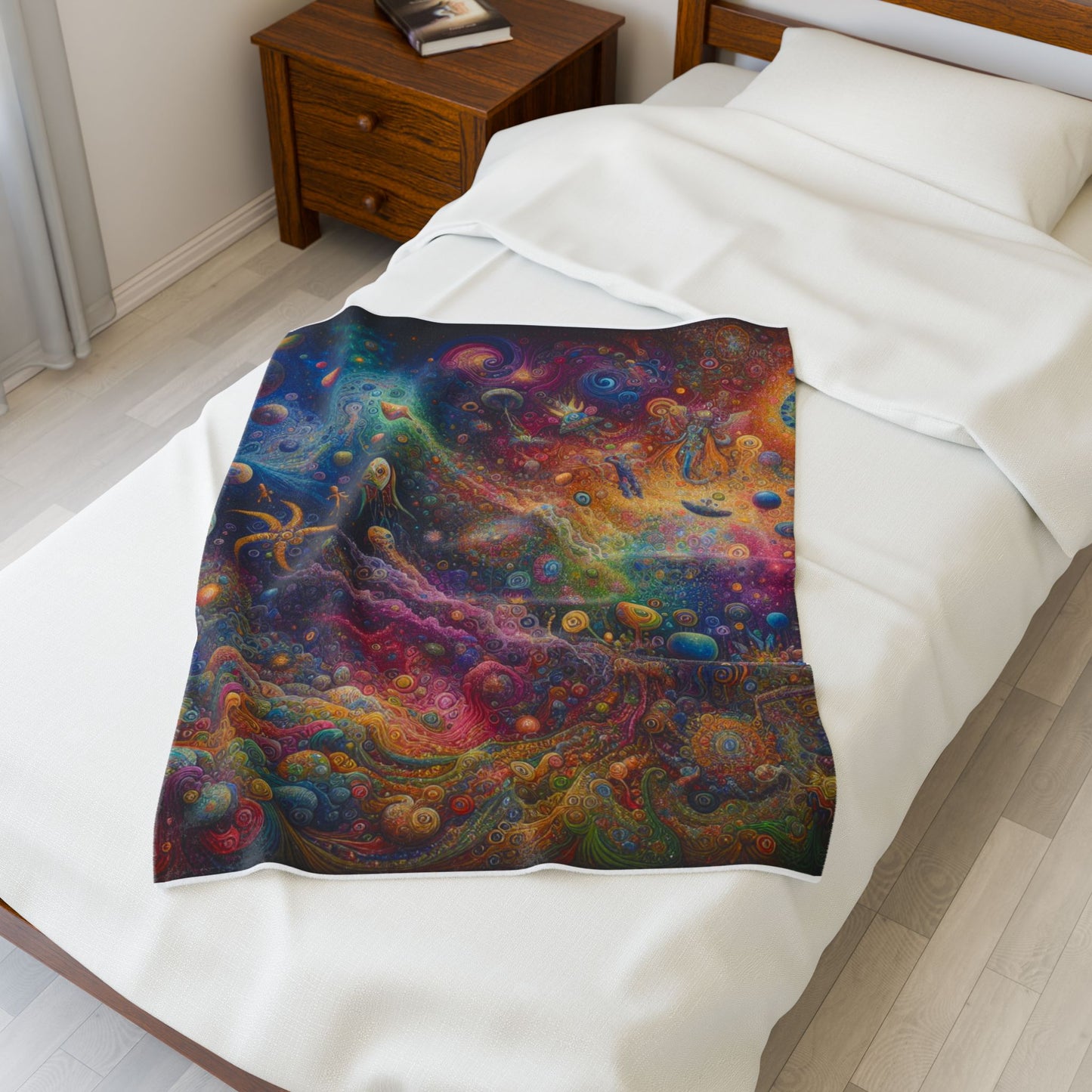 Cosmic Odyssey - Plush Blanket