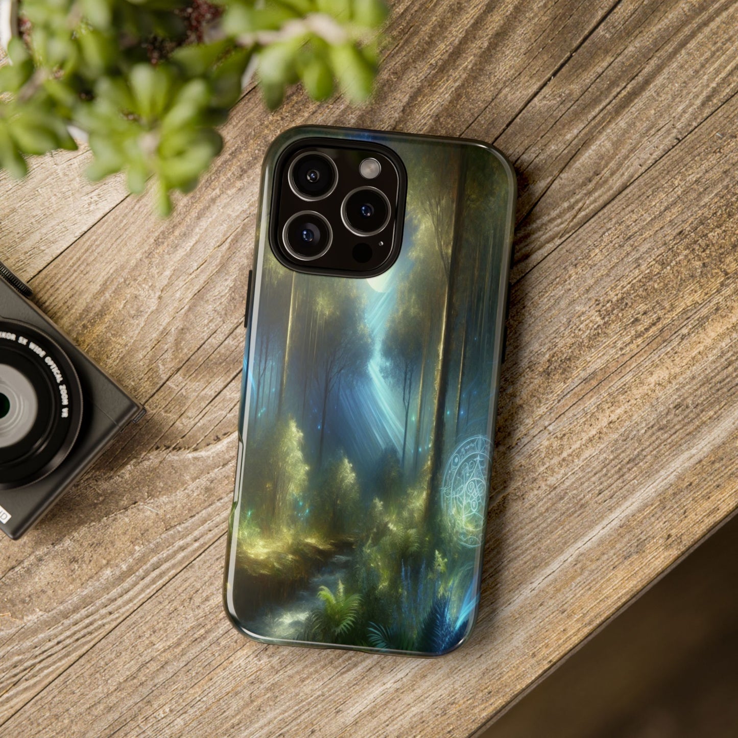 Mystical Forest Light - Phone Case