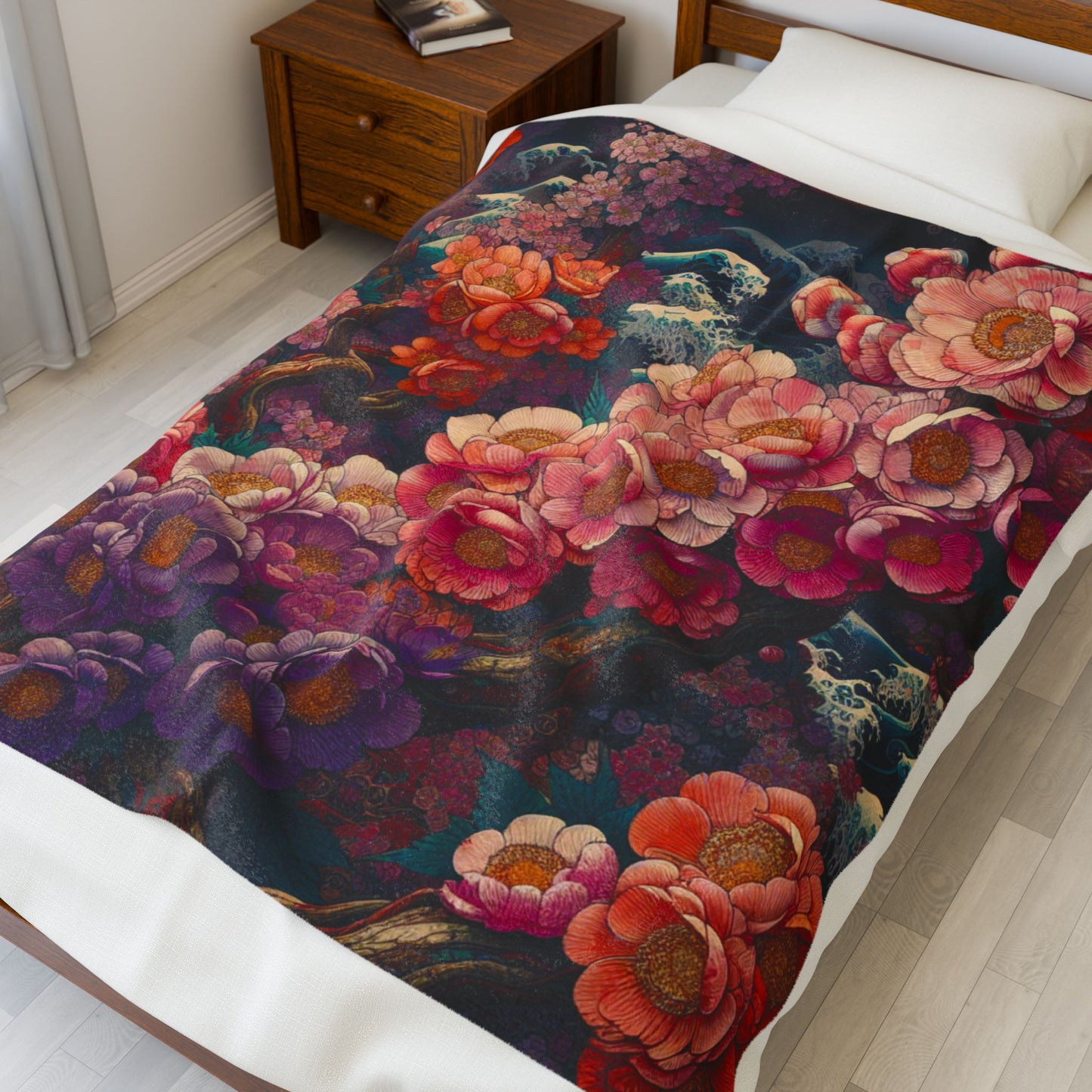 Floral Renaissance - Plush Blanket