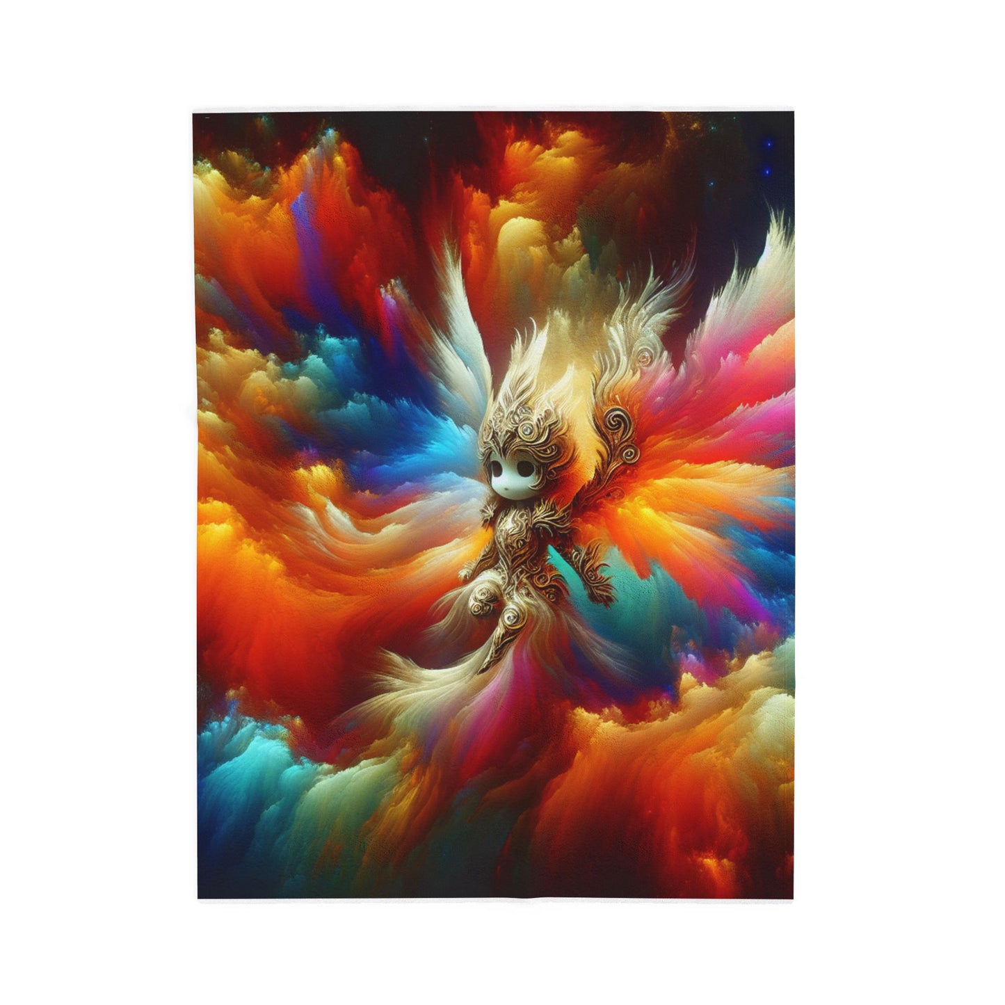 Guardian of the Mysteries - Plush Blanket