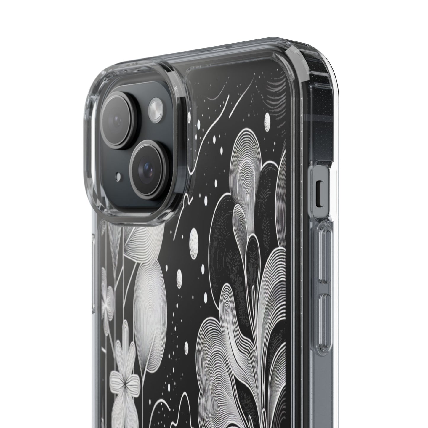 Transparent Pathway to Imagination Iphone Case Compatible With Iphone 16 15 14 - Clear Phone Cover