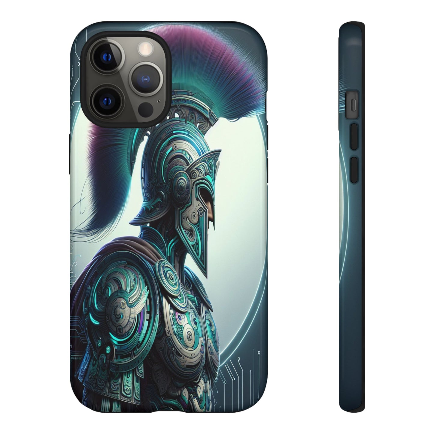 Custom ProtectiveGuardian of the Digital RealmIphone Case Compatible With Iphone 16 15 14 - Phone Cover