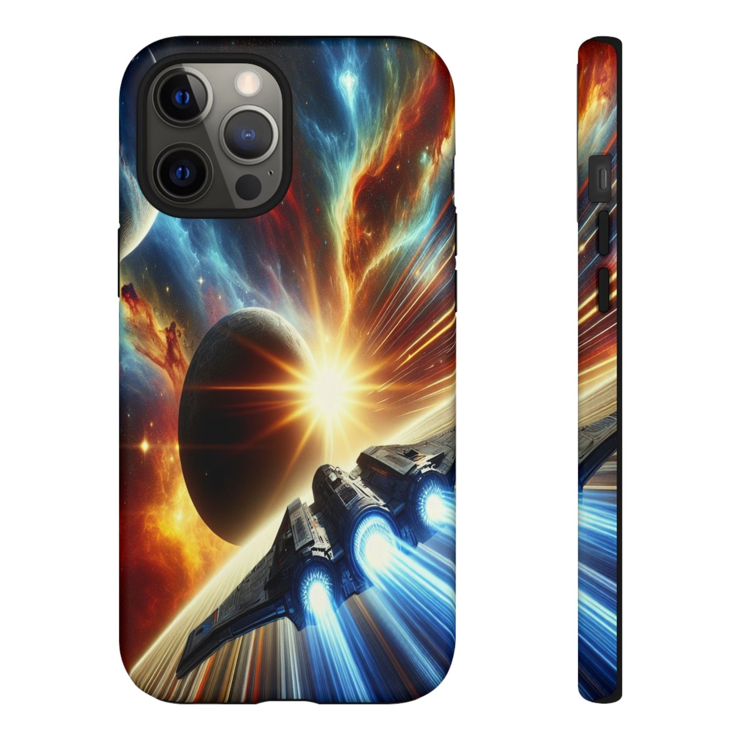 Protective Journey Through the Stars Iphone Case Compatible With Iphone 16 15 14 - Phone Cover