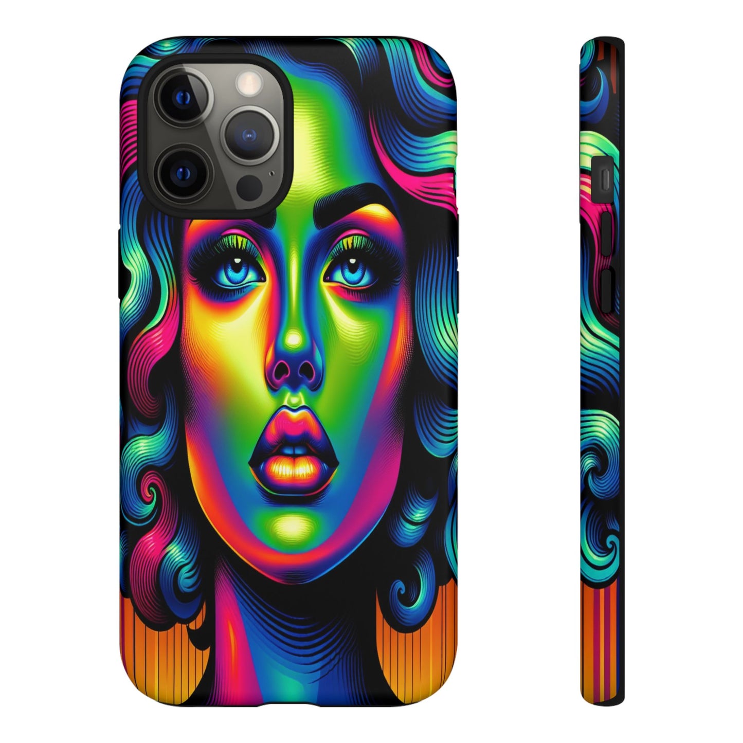 Custom Protective Spectrum Radiance Iphone Case Compatible With Iphone 16 15 14 - Phone Cover